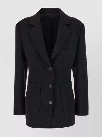 Lanvin wool blend blazer