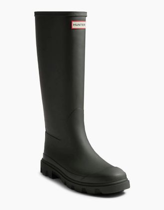 Hunter Mens Downpour Tall Mens Wellingtons - Black - Size: 12