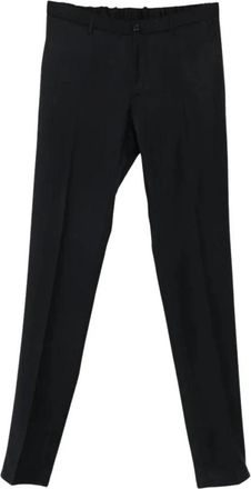 Incotex Wolbroek - Heren - Slim Fit Broeken - Blauw - XL - Wol - Broeken