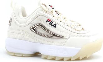 Fila Sneakers - Dames - Sneakers - Beige - 39 EU - Leer - Schoenen