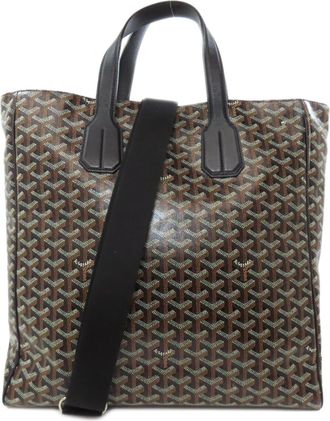 Goyard Black Coated Canvas Tote Bag (Pre-Owned)