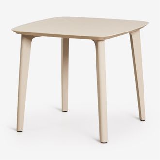 Sklum Mesa De Jard&iacute;n Cuadrada 85x85 Cm En Polipropileno Scand Sklum