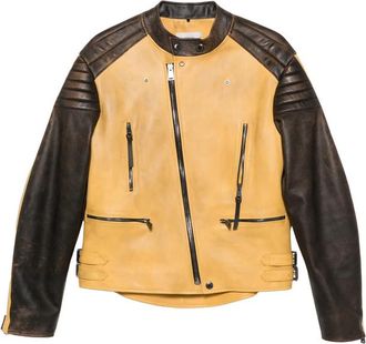 Fendi Biker-style Leather Jacket