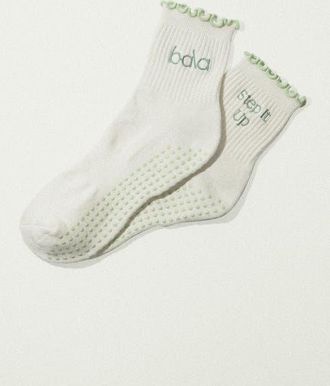 Bala The Frilly Sock in Sage at Nordstrom, Size Medium