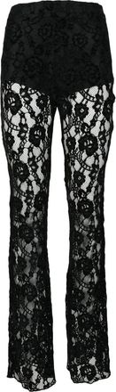 Nineminutes Nineminutes Samba Lace Trousers - Black