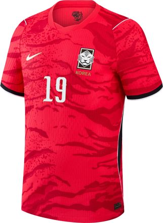 Nike Lee Kang-in South Korea National Team 2026 Match Home Nike Mens Aero-FIT Soccer Jersey in Red | NN204432050-KOR
