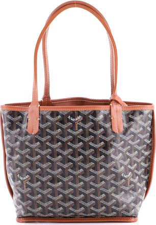 Goyard Anjou Reversible Tote Coated Canvas Mini