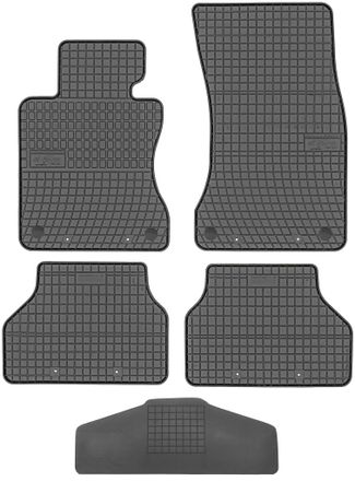 OEM Alfombrillas Frogum Et0663 - Cubierta 200000/1 - Bmw Serie 5 E60/e61 2003-2010 - Espacio Para Los Pies Ms+bmw Velcro Delantero - Instalado