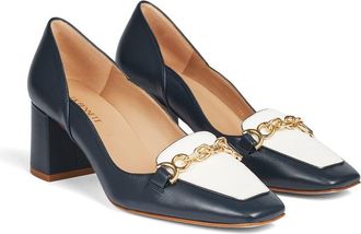 L.k. Bennett Sabine Loafer Pump in Navy at Nordstrom Rack, Size 5Us / 36Eu