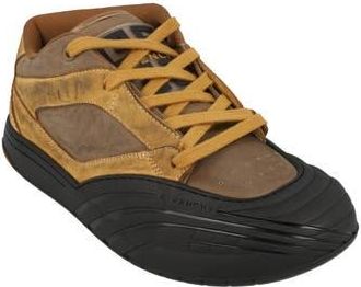 Givenchy Suede Trim Mid Top Sneaker in Brown/Beige at Nordstrom Rack, Size 6.5Us / 39Eu