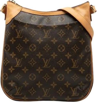 Louis Vuitton Pre-owned Cross Body Bags, female, Brown, Size: ONE SIZE Pre-owned Fabric Crossbody Bag