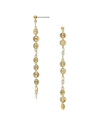 Rivka Friedman 18K Plated Dangle Earrings