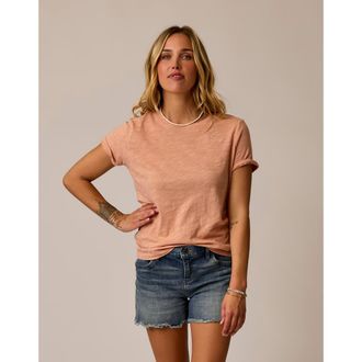 Carve Designs Cassidy Graphic Tee in Crema Waves at Nordstrom, Size Xx-Small