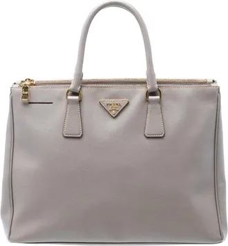 Prada Pre-owned Prada Large Saffiano Lux Galleria Double Zip Tote Ladies WKZQQS9F34PWPOUO