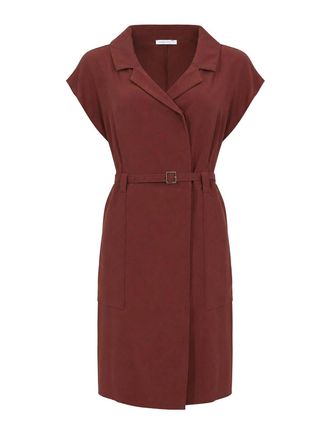 Patrizia Pepe Viscose Dress with Belt
