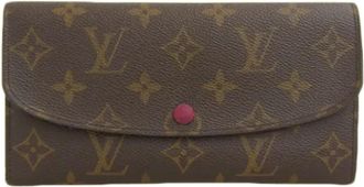 Louis Vuitton Pre-owned Wallets, female, Brown, Size: ONE SIZE Pre-owned Canvas Wallet