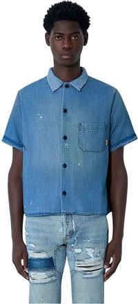 Gallery Dept. Dartz Shirt - Heren - Spijkeroverhemden - Blauw - M - Denim - Overhemden