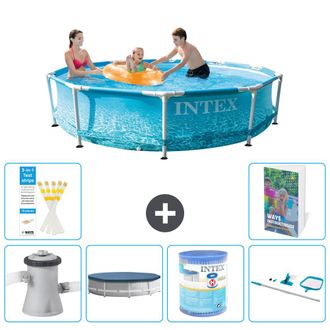 Intex Piscina Con Estructura Redonda - 305x76 Cm - 7-piezas S304