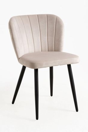 Regalos Miguel Sillas Comedor - Silla Luk Terciopelo - Beige