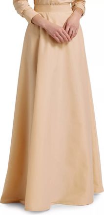 La Petite Robe Di Chiara Boni Aubry A-Line Maxi Skirt In Desert