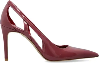 Stuart Weitzman Power Cutout 85 - Dames - Pumps - Roze - 40 1/2 EU - Leer - Schoenen