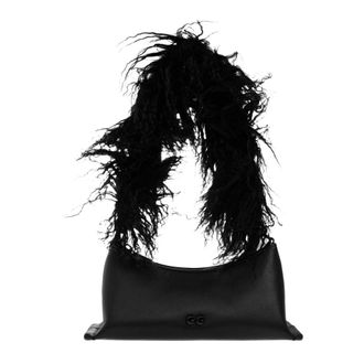 Cult Gaia Tassen, Dames, Zwart, ONE Size, Leer, Osa Schoudertas