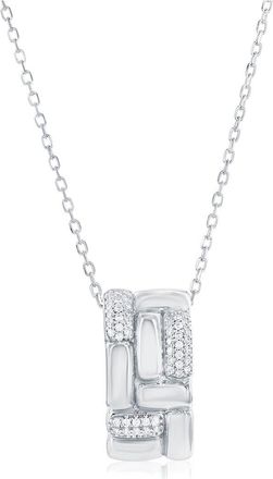 Suzy Levian Suzy Levian Silver Cz Pendant