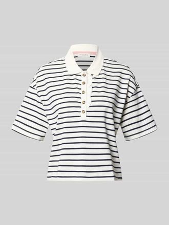 Christian Berg Poloshirt mit kurzer Knopfleiste in Dunkelblau, Gr&ouml;&szlig;e XXL