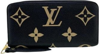 Louis Vuitton Pre-owned Vintage Leren Portemonnee - Dames - Vintage Accessoires - Zwart - ONE Size - Leer - Vintage