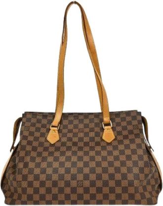 Louis Vuitton Pre-owned Tote Bags, female, Brown, Size: ONE SIZE Pre-owned Vintage Canvas Tote Bag