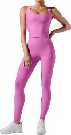 Heroine Sport Dalia High-Performance Legging In Super Pink