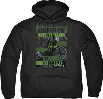 Gildan The Batman Unmask The Truth Adult Pull Over Hoodie / Hooded Sweatshirt