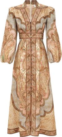 Zimmermann WANDERLUST MIDI DRESS - Zimmermann - Woman