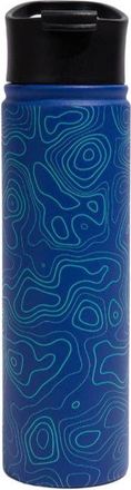 United By Blue 22 OZ Topography Steel Bottle in Navy at Nordstrom