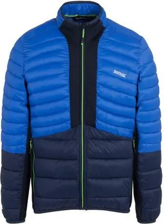 Regatta Leedre Colour Block Hybrid Jacket in Olympian Blue And Navy at Nordstrom, Size Xx-Large