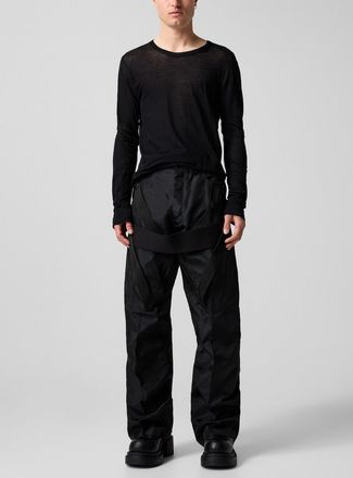 Rick Owens Mens Megastrapped Geth nylon straps pant