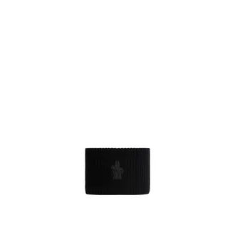 Moncler Moncler Wool Headband, Women, Black, Size: One Size