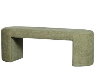 De Eekhoorn Design Sitzbank Jakob - Chenille Olive Terne