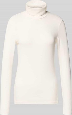 Marc O'Polo Slim Fit Langarmshirt aus Modal-Mix in Offwhite, Größe XXL