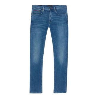 Tommy Hilfiger Slim-fit Jeans, male, Blue, Size: W34 Slim Fit Bleecker Jeans