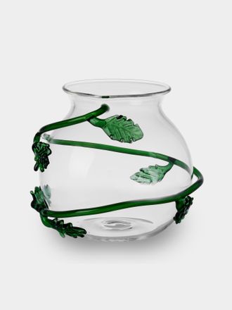 Casarialto Liana Hand-Blown Glass Bud Vase (5in/13cm)