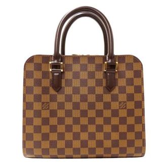 Louis Vuitton Pre-owned Damier Canvas Handbag - Dames - Pre-owned - Bruin - Maat: ONE Size