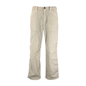 C.P. Company Straight Trousers, male, Gray, Size: XL Chino Pants