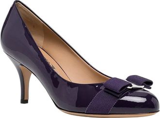 Ferragamo Carla 70 Leather Pump