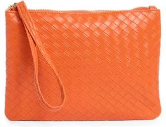 Mundi Woven Wristlet in Orange at Nordstrom Rack