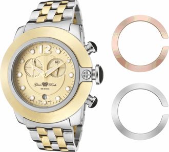 Glam Rock Dameshorloge Kwarts Zilver & Goud