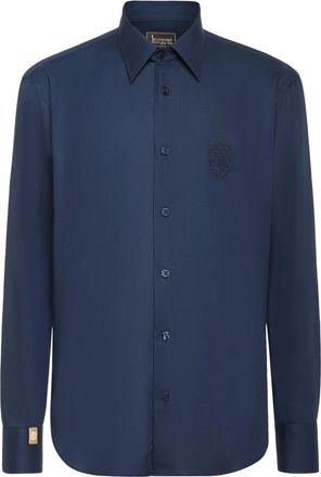 Billionaire Boys Club Tencel Shirt Regular Fit - Heren - Zakelijke Overhemden - Blauw - S - Katoen - Overhemden