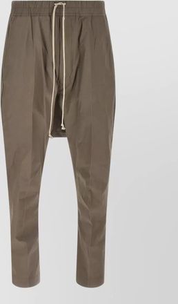 Rick Owens long drop-crotch trousers