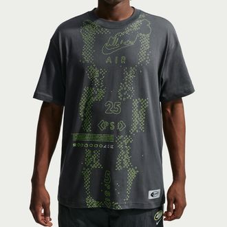 Nike Mens Nike Sportswear Max90 T-Shirt in Grey | IQ1004-070