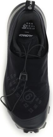Maison Margiela Womens Sneakers Black-Asphalt Black-Black-Asphalt Upper: Elastane Trainers Black/black/asphalt